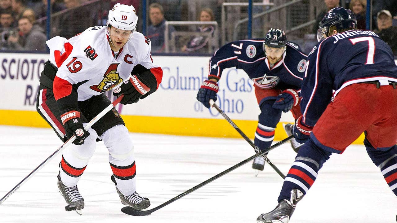 Spezza's goal in third lifts Senators over Blue Jackets